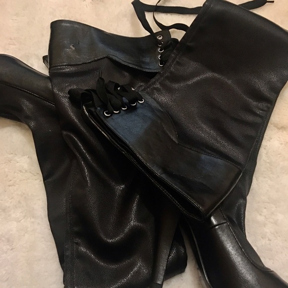 Colin Stuart knee high boots - Picture 3 of 4